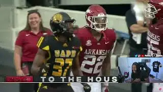 Arkansas-Pine Bluff Golden Lions vs. Arkansas Razorbacks REACTION! | Full Game Highlights 70 POINTS?