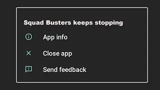 How To Fix Squad Busters App Keeps Stopping problem Solution in Android Phone