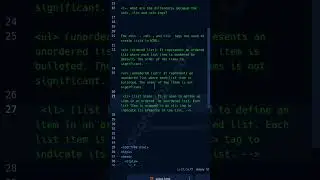 What's the Difference Between ol, ul, and li Tags in HTML? 