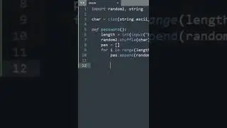 EASIEST WAY to GENERATE password with Python! 