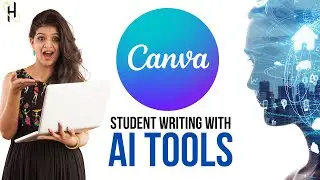 How Students use AI for Creative Writing Projects in Canva