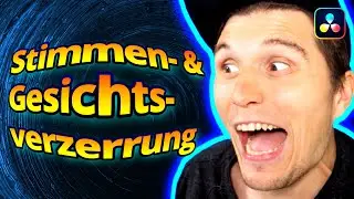 Gesichts-  und Stimmenverzerrung wie bei Paluten - Davinci Resolve 17   Tutorial [DEUTSCH]
