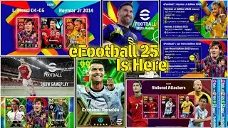 V4.0.0 Official Ambassador Packs In eFootball™2025😍🔥!! Ronaldo New Pack, New Weather Update Pes 25
