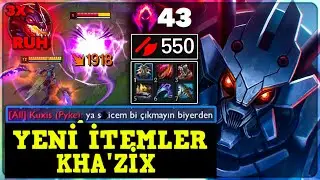 FULL YENİ İTEMLERİ ALDIM !! Bİ GARİPLİK VAR !! KHA'ZİX KARAHASAT ORMAN !! | Ogün Demirci