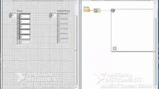 LabVIEW - Bubble Sort 1