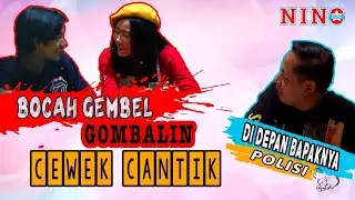 Anak SMP gombalin anak SMA didepan Bapaknya | BOKAPNYA POLISI