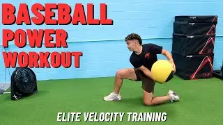 Upper Body Power Training For Baseball | Upper Velocity Training For Baseball