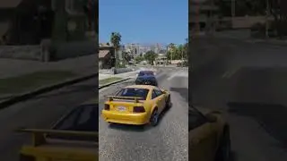 The cop hit me! | FiveM FivePD