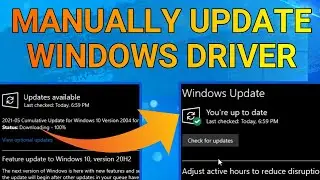 MANUALLY UPDATE WINDOWS DRIVER || 8th STEPS TO MAKE YOUR WINDOWS  FASTER