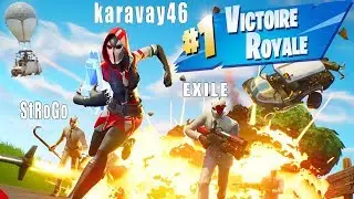 САМЫЙ ЛУЧШИЙ РЕЖИМ В ИГРЕ FORTNITE, ФАРМ ПОБЕД (Exile,Strogo)