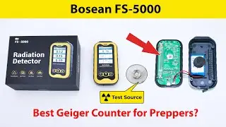 FS-5000 Dosimeter Geiger Counter Best for Preppers and Enthusiasts 2024