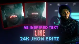 Ae Inspired Text Animation Like 