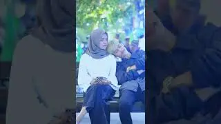 Prank sandaran ke cewek gak di kenal malah baper viral tiktok