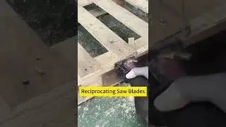 Bimetal reciprocating blades For pallet repair and demolition For Wood With Nails