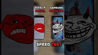 GOOGLE PIXEL 9 PRO XL VS SAMSUNG S24 ULTRA SPEED TEST!!