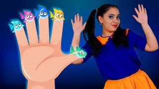 🦈 Shark Finger Family | Baby Shark Doo Doo Doo | Kids Funny Songs