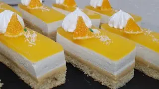 Мандариновые Пирожные Нарезные Подробный рецепт от А до Я