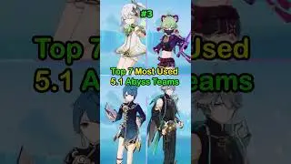 Most Used 5.1 Spiral Abyss Teams! 