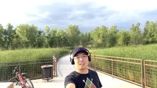 A tiny piece of Denver with happy Korean face =) Colorado. USA.