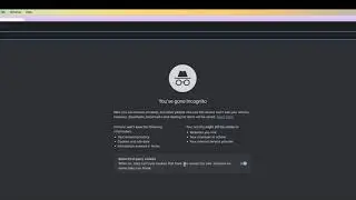 How to open Incognito in Google Chrome Browser on Mac