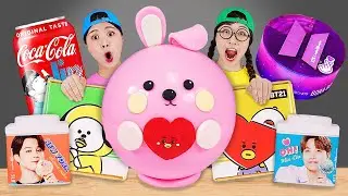 BTS BT21 Dessert Mukbang 방탄소년단 음식 먹방 DONA 도나