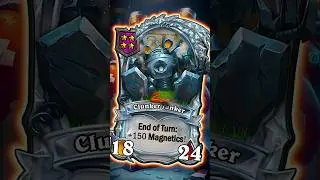 150 Magnetics End of Turn?! #hearthstone #hearthstonebattlegrounds