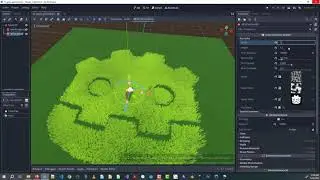 DEMO Godot Grass Particles Shader