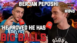 Berjan Peposhi 'I smelled FEAR at the end!' #GLORY94 Post-Fight Interview