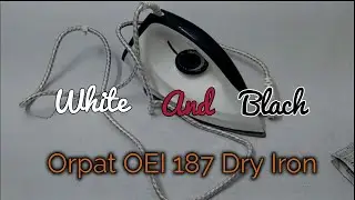 Orpat OEI 187 1200-Watt Dry Iron Unboxing And Review