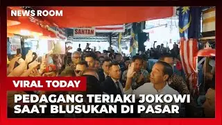 Momen Jokowi Blusukan dan Diteriaki Pedagang di Pasar Chow Kit Kuala Lumpur Malaysia