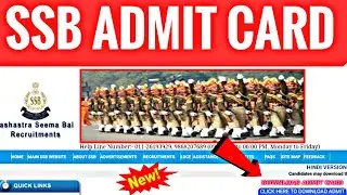 SSB AdmitCard Today big News‼️ SSB AdmitCard today latest Update‼️ SSB AdmitCard Update@ForceAcademy