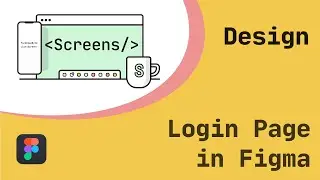 Login Page Design Process in Figma