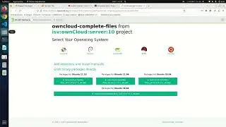 Install Owncloud 10.11 in Ubuntu with deb Package