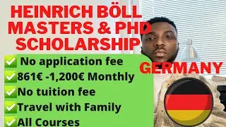 Fully-funded Heinrich Böll Masters & PhD Scholarship in Germany 2022 | All Courses