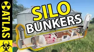 Nebraska Bomb Shelter Hidden Under a Silo!!