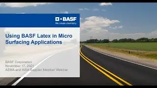 Using BASF Latex in Micro Surfacing Applications
