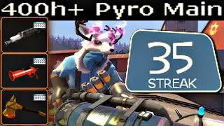 The Furry Fox Pyro🔸400+ Hours Experience (TF2 Gameplay)