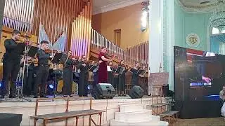 Мой ласковый и нежный зверь - Е. Дога в исполнении оркестра Молдавской музыкальной школы