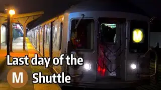 ⁴ᴷ Last run of the R42 Myrtle Avenue Shuttle