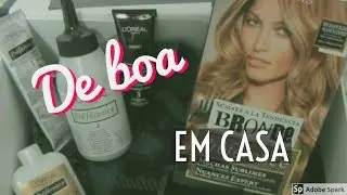Going BRONDE - CLAREANDO O CABELO EM CASA