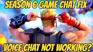 Fix Voice Chat In Fortnite Season (2021)