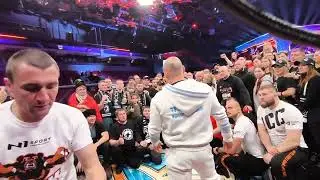 Северная трибуна поздравила бойца ММА Александра Шлеменко с победой