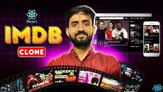 IMDB clone Using React in 2024 | Movies App | IMDB Clone | React App | ReactJs Project | 2024