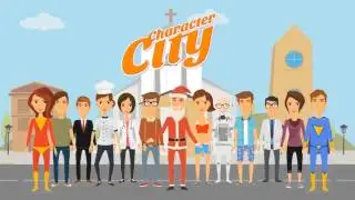 Character City V2   Explainer Video ToolKit After Effects Template