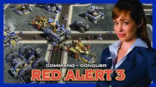 Red Alert 3 | The Allied Gameplay vs 4 Brutals FFA