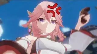 Yae is angry at Ayato in her voicelines...