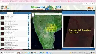 How to Download Resourcesat2 LISS 4 satellite data from Bhoonidhi