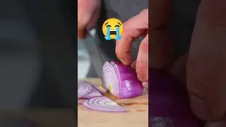 How Chef's Cut Onion Perfectly #shorts