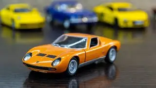 Lamborghini Miura diecast model car