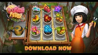 Cooking Fever Official - New Game Feature - Gardens!